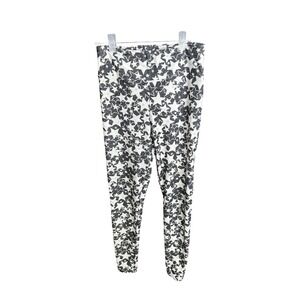 No Boundaries Womens Star Print Leggings Black White Celestial S/M NB25100146906